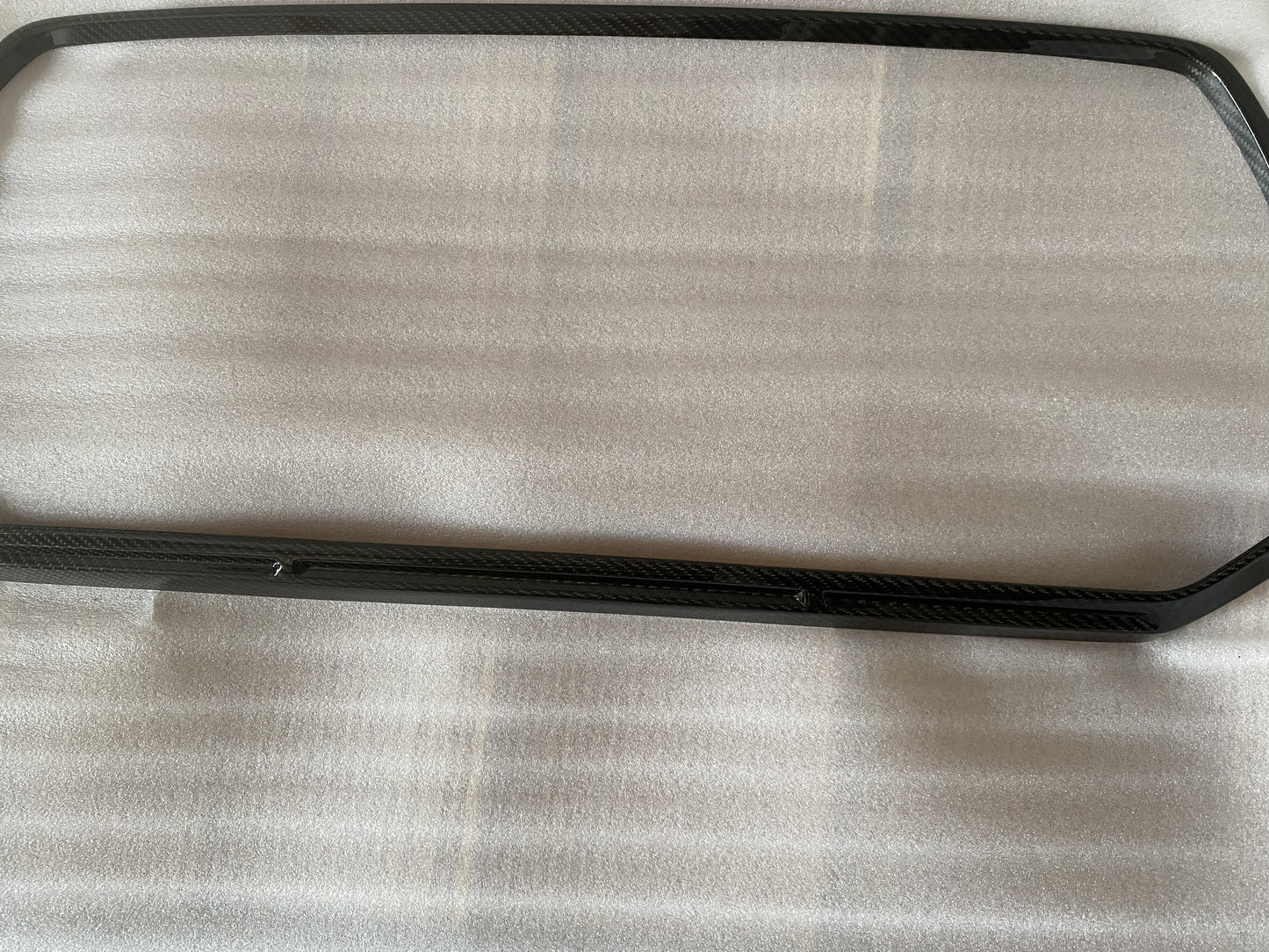Real Dry Carbon Fiber Front Grill Frame for Audi A5 / S5 B9.5 (2020-2025)
