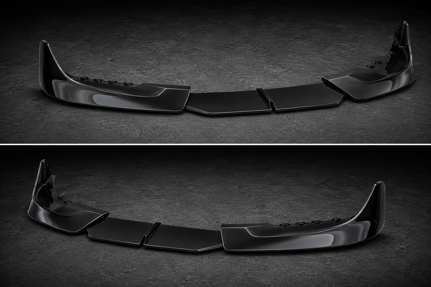 Real dry carbon fiber T Style Front lip splitter for BMW M2 (G87)