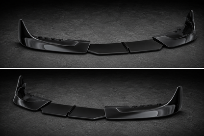 Real dry carbon fiber T Style Front lip splitter for BMW M2 (G87)