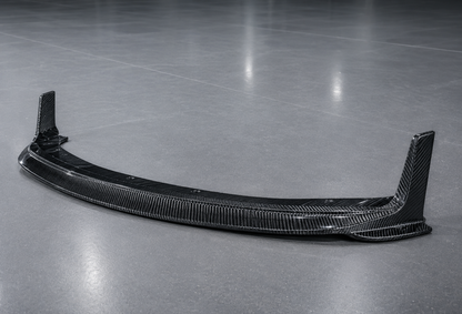 Real Dry Carbon Fiber Front Lip for Tesla Model 3 2017-2023