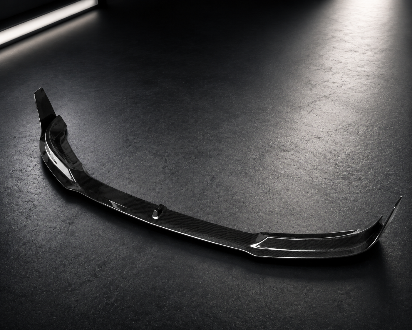 Real Dry Carbon Fiber Front Lip for Tesla Model 3 2017-2023