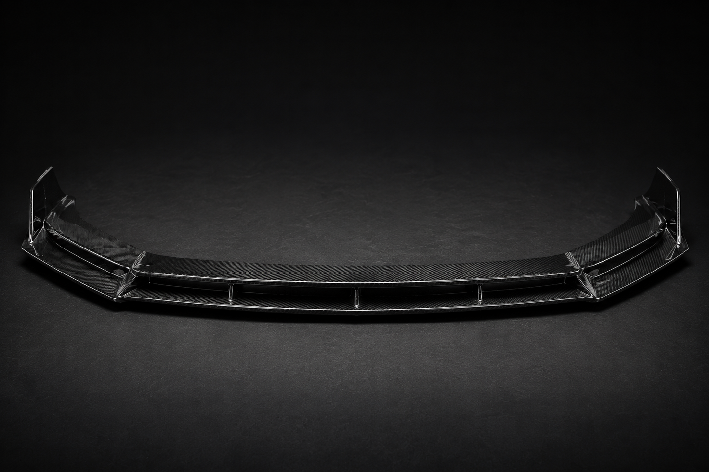 Porsche Panamera Real Dry Carbon Fiber Front Lip | Type C (2017–2024)