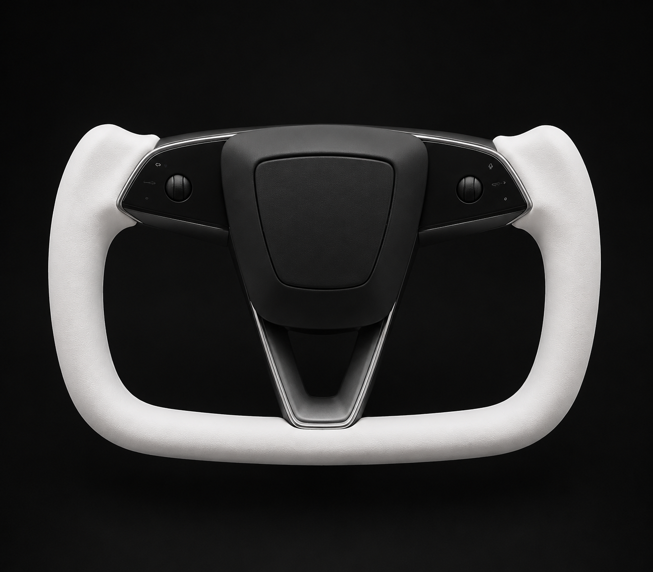 Yoke Steering Wheel for Tesla Model Y (2025+ Juniper)/ Model 3 Highland (2024+))