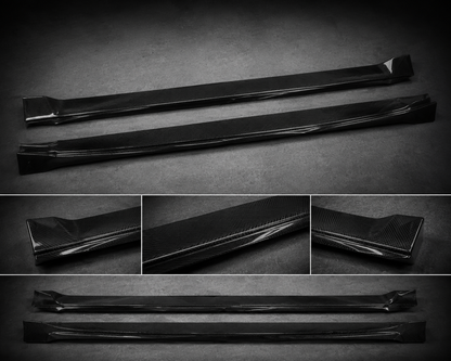 Real dry carbon fiber C Type Side Skirts for BMW M2 (G87)