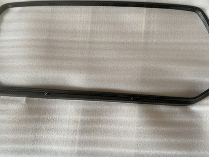 Real Dry Carbon Fiber Front Grill Frame for Audi A5 / S5 B9.5 (2020-2025)