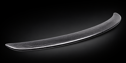 Real Dry Carbon Fiber Rear Wing Spoiler for Tesla Model Y & Model 3